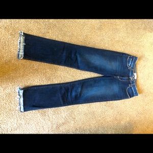 PAIGE Jaqueline Straight Step Hem